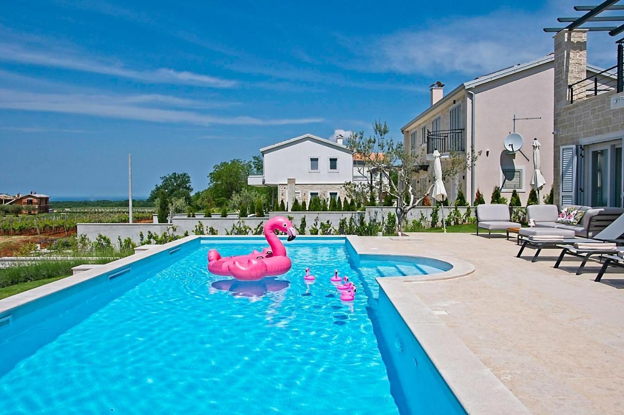 Villa Flamingo Kaštelir Kültér fotó