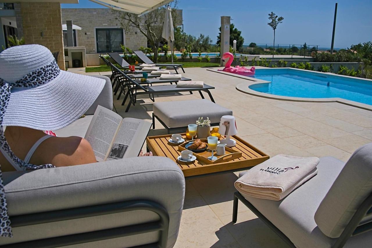 Villa Flamingo Kaštelir Kültér fotó